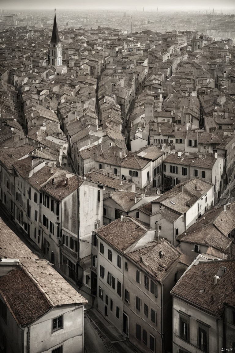 City view, by Pierre Pellegrini, (masterpiece, best quality, perfect composition, very aesthetic, absurdres, ultra-detailed, intricate details, Professional, official art, Representative work:1.3)