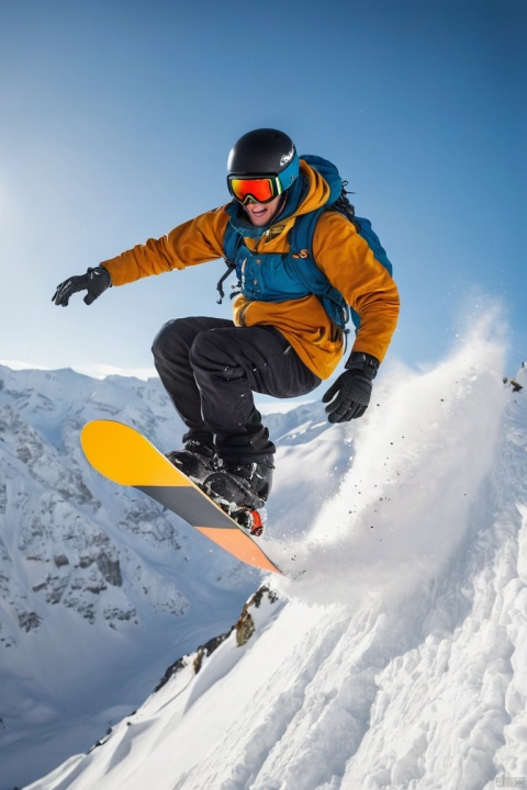 Action shot of a snowboarder soaring through the air during a daring jump, captured impeccably with a Sony FDR-X3000 camera, radiating a panorama of exceptional visuals, a breathtaking masterpiece by 35awards, showcasing superior, intensely realistic details that are ultra HD defined, engaging the viewers with its vibrant hues, a UHD drawing effortlessly transferred to the canvas, flawlessly rendered, (masterpiece, best quality, perfect composition, very aesthetic, absurdres, ultra-detailed, intricate details, Professional, official art, Representative work:1.3)
