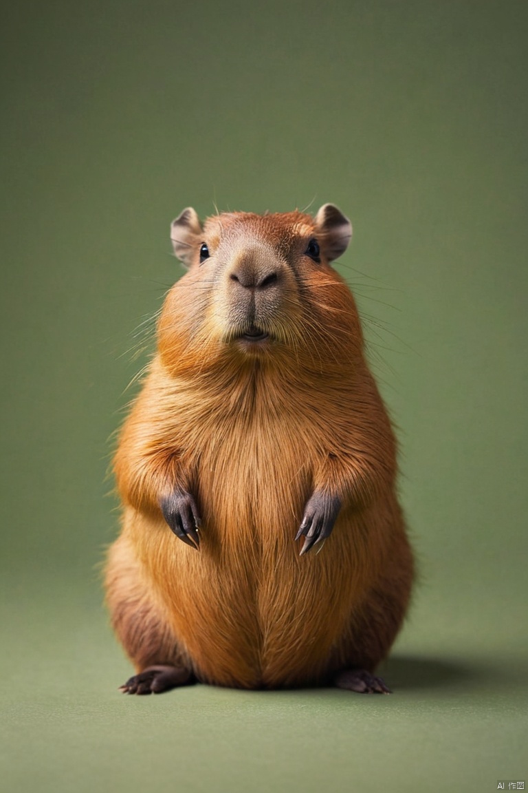a cute capybara, by joel robison style, (masterpiece, best quality, perfect composition, very aesthetic, absurdres, ultra-detailed, intricate details, Professional, official art, Representative work:1.3)