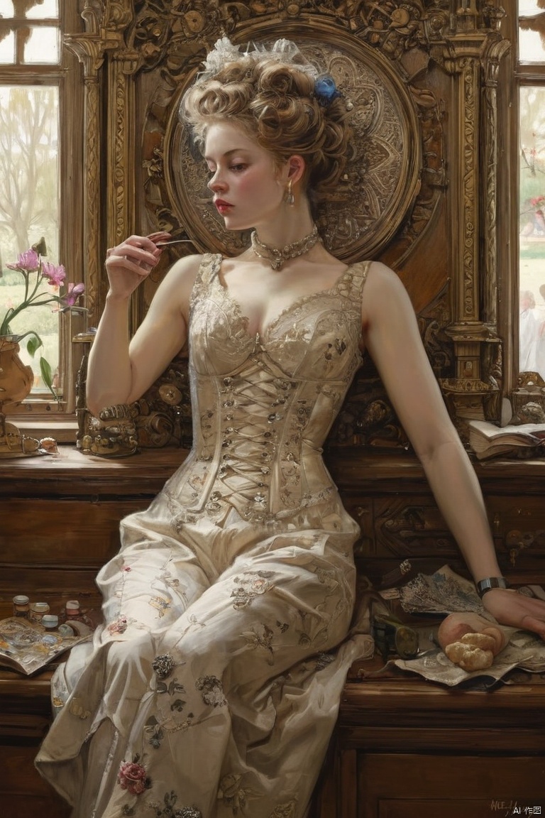 by Ed Blinkey, (masterpiece, best quality, perfect composition, very aesthetic, absurdres, ultra-detailed, intricate details, Professional, official art, Representative work:1.3)