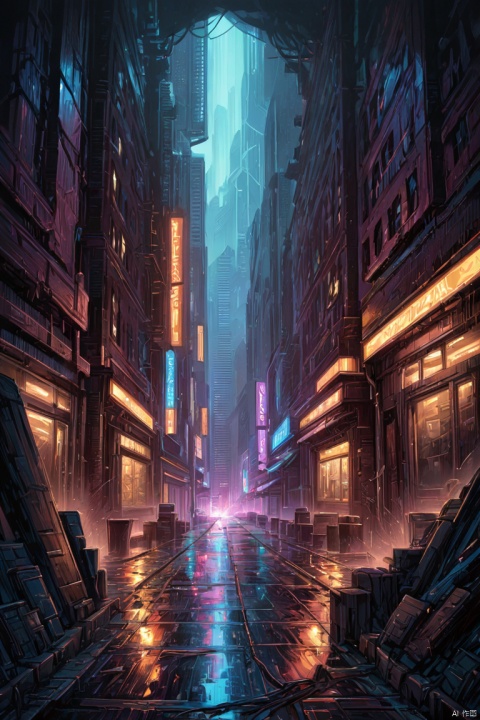 Original by dan mumford, (best quality, masterpiece, Representative work, official art, Professional, Ultra detailed, 8k:1.3)