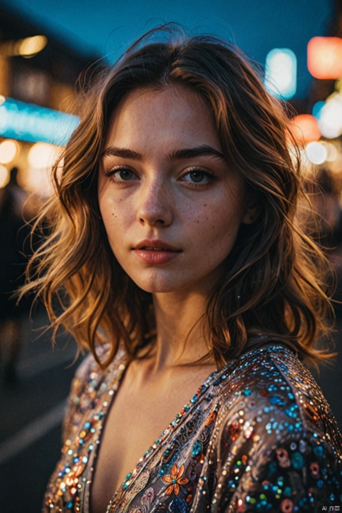 girl, by Alexandra Petruk and Brandon Woelfel, cinematic photo, 35mm photograph, film, bokeh, 4k, 8K, (masterpiece, best quality, perfect composition, very aesthetic, absurdres, ultra-detailed, intricate details, Professional, official art, Representative work:1.3)