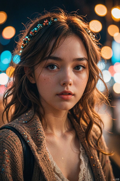 girl, by Kawacy and Brandon Woelfel, cinematic photo, 35mm photograph, film, bokeh, 4k, 8K, (masterpiece, best quality, perfect composition, very aesthetic, absurdres, ultra-detailed, intricate details, Professional, official art, Representative work:1.3)