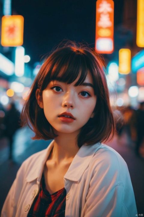 girl, by ILya Kuvshinov and Brandon Woelfel, cinematic photo, 35mm photograph, film, bokeh, 4k, 8K, (masterpiece, best quality, perfect composition, very aesthetic, absurdres, ultra-detailed, intricate details, Professional, official art, Representative work:1.3)