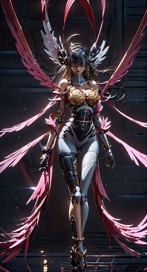  High quality, game CG, wallpaper,1girl, best quality, looking at the audience,(mechanical parts),Mechanical arm,cyberpunk, samurai sword, mechanical body,china dress,tutuhh,Tightlatexclothing,necktie,原神,治疗, ROBOT