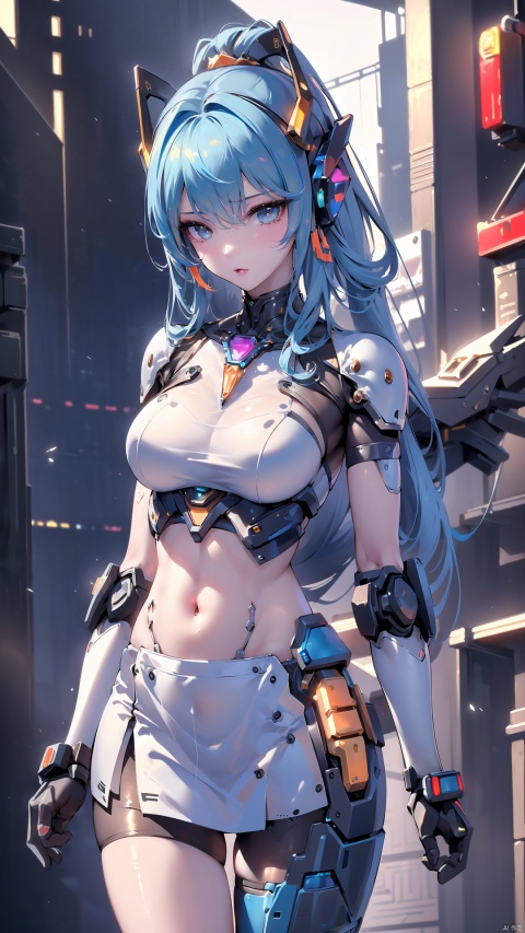  (Masterpiece, best picture quality), Cyberpunk, girl,((metal and transparent shell | splicing robot)), transparent belly:1.1, metal spine:1.2, ircraft background, dynamic,perspective, xiaowu, luoxinyu, Angel, cyberpunk,gynoid, wasteland, gold armor,sexy, best quality, Apricot eye