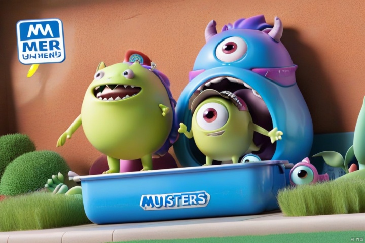 Monsters University,Monster in the wild,3DIP,3D,IP,