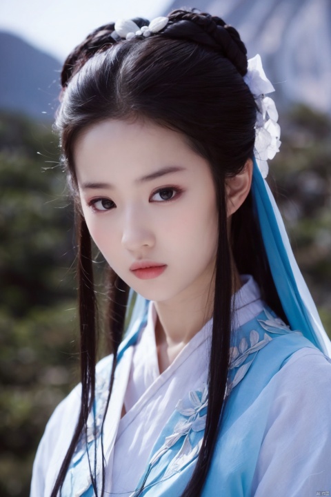 Surrealist beauty photo, hanfu, liuyife