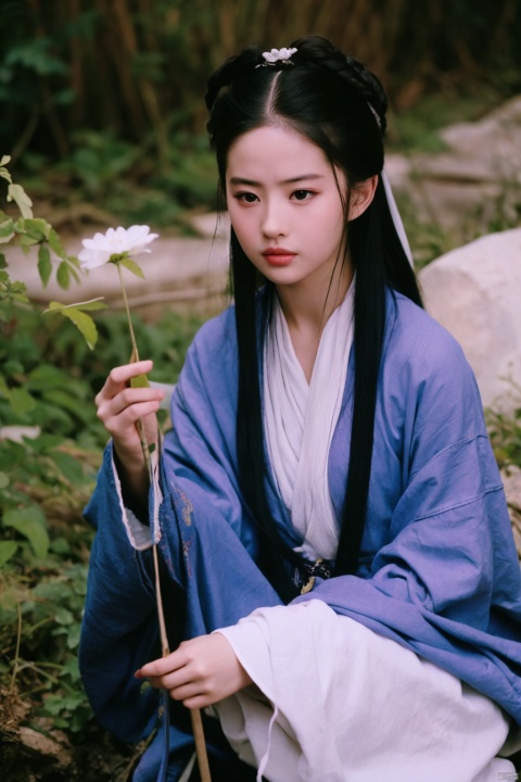 Surrealist beauty photo, hanfu, liuyife