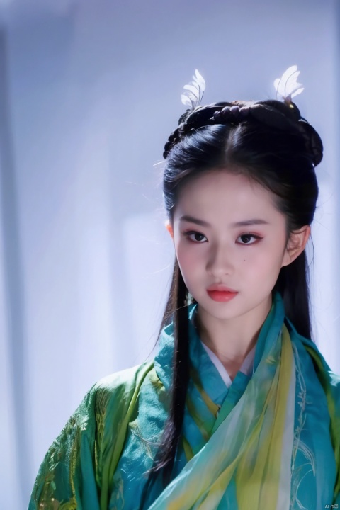 Surrealist beauty photo, hanfu, liuyife