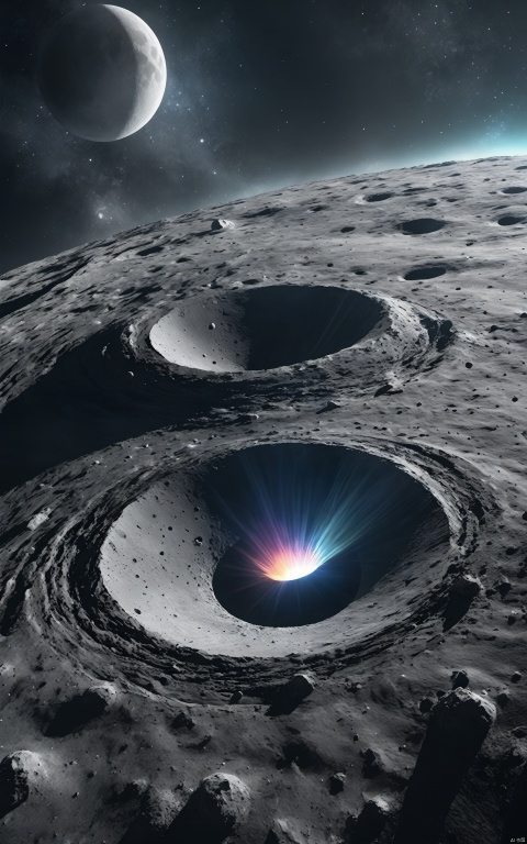  (masterpiece), (best quality), illustration, ultra detailed, hdr, Depth of field, (colorful), parameters (Highest picture quality), (Master's work), bubble, fantastic, It turns out that they are all GPUs, It's just that they were all buried below the surface of the moon before, All GPUs are turned on though, The giant black hole in the sky has opened up again, Time does not exist, As long as there is enough space to teleport, the time can be changed, Go back in time, "Are you coming, Go back to before your big battle began," Artey hesitated for a moment, I thought that I might not be able to come back, He told his companion on the communicator to take the Discovery, I also drove over, Flew to the Apocalypse...... (To be continued)