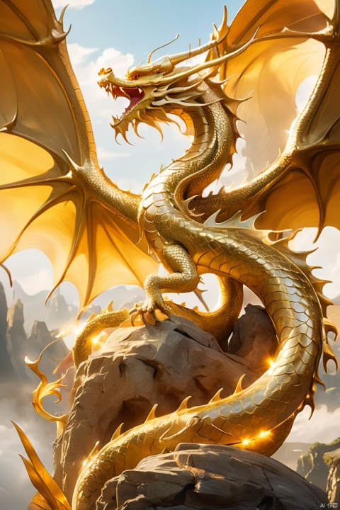  The dragon queen is enchanting, beautiful, beautiful and beautiful. The dragon queen's dragon is flying in the air. The dragon guard behind the dragon queen is shining with bright eyes and golden hands.
