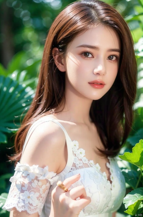  , best quality, 8K, HDR, highres, absurdres:1.2, blurry background, bokeh:1.2, Photography, (photorealistic:1.4), (masterpiece:1.3), (intricate details:1.2), 1girl, solo, delicate, (detailed eyes), (detailed facial features), petite,skin tight, (looking_at_viewer), from_front, (skinny), (lipgloss, caustics, Broad lighting, natural shading, 85mm, f/1.4, ISO 200, 1/160s:0.75),dress, , ((poakl)), yuanyuan,upper_body