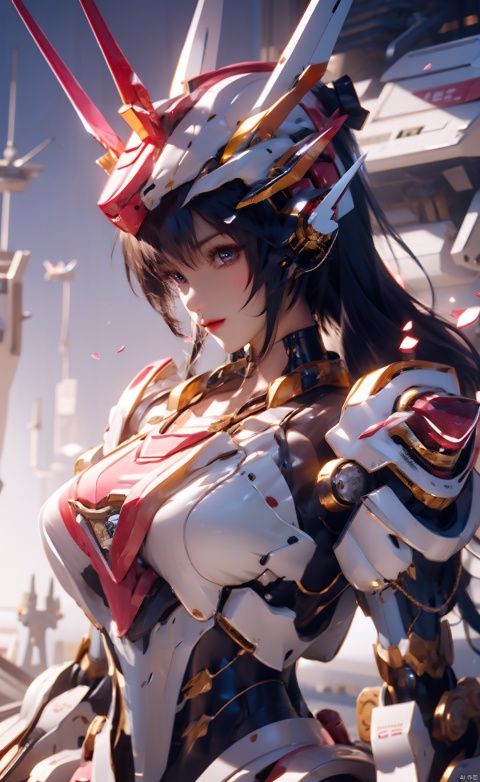  close-up,Honey Mecha,1girl,moyou,medium breasts,bare navel,neon, 
in the sky,space background, (metallic luster,glossy paint finish),leather clothing,(blue mecha:1.5),Mecha,nvshen