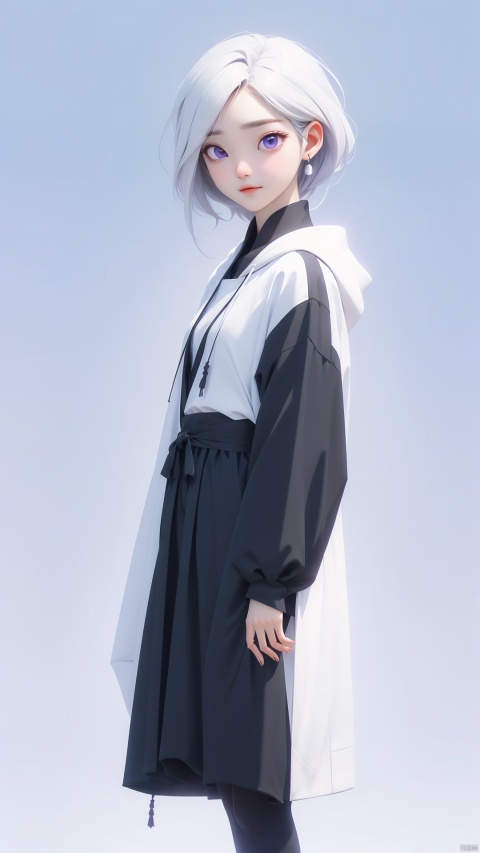  clothes design,{{{pov}}},{artist:ningen_mame}, {artist:artist:omone_hokoma_agm}, {artist:ningen_mame}, {artist:ciloranko},{artist:rei(sanbonzakura)},{{1girl}},full body,white hair,purple eyes,long hair,black dress,white hoodie,black and purple clothes,bands,{{cyberpunk clothes style}},{cool},legwear,close shot,{artist:artist:omone_hokoma_agm},{artist:ningen_mame}, {artist:ciloranko},{artist:rei(sanbonzakura)},white simple background,masterpieces,best face details,best quality, amazing quality, very aesthetic, absurdres,{{{thick line}}}
