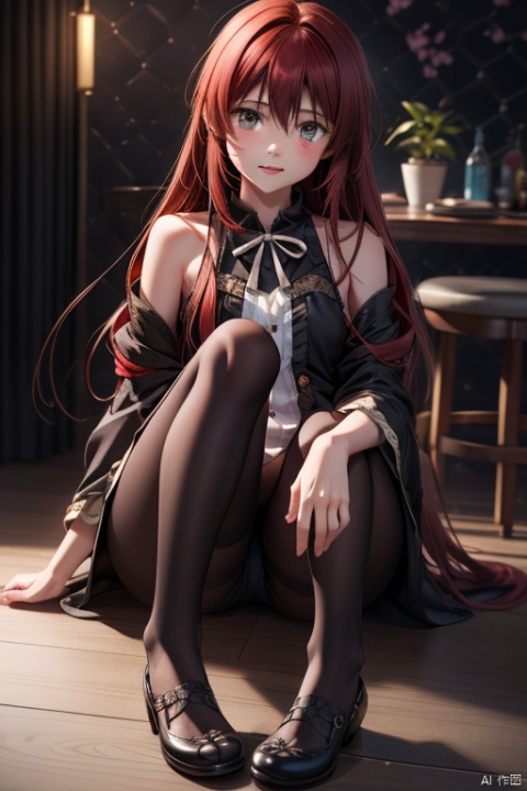  nsfw,,black pantyhose,Shana(Shakugan no Shana),{red hair},{{{foot_pussy}}},{artist:rella}, {artist:ask(askzy)}, {artist:ningen_mame},{artist:ciloranko}, girl,young, white skin, cute face, best face details, best light and shadow effects, best quality, amazing quality, very aesthetic, finely detail, (((masterpiece))), ((extremely detailed CG unity 8k wallpaper))