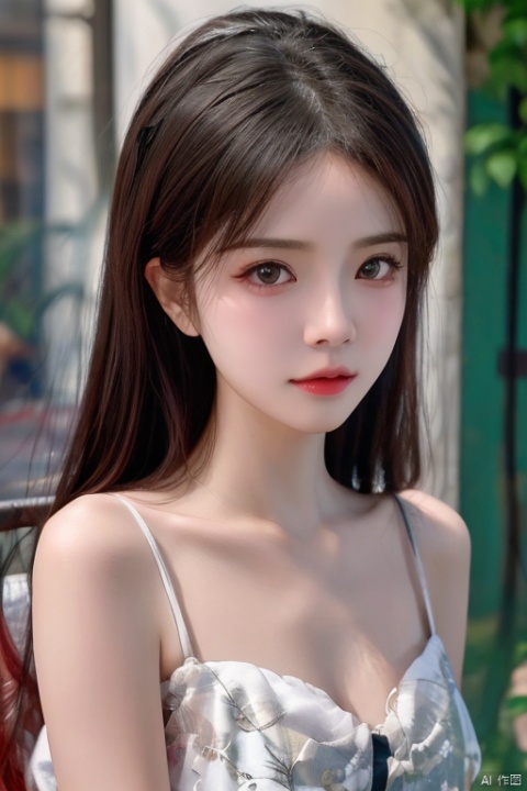  Girl, (best quality, masterpiece, ultra high resolution, 4K, HDR, photo) , (realistic: 1.3, realistic: 1.3) , depth of field, (curve: 1.2) , delicate eyes, elegant posture, (a very delicate and beautiful) , (best quality) , (masterpiece) , outdoors, 1girl,moyou, (\fan hua\), xiqing, hszt, dyzgqzm, hy, xiaxue,<lora:660447313082219790:1.0>