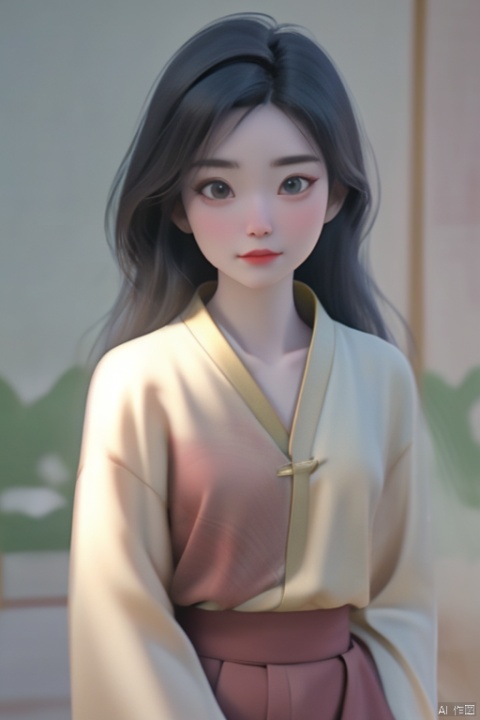  1girl,golden hair,bangs,staring,Princess Mulan,shinning clothes,masterpiece,,<lora:660447313082219790:1.0>