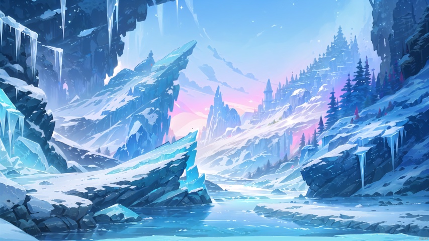  (((masterpiece))), ((extremely detailed CG unity 8k wallpaper)), best quality, high resolution illustration, Amazing, highres, intricate detail, (best illumination, best shadow, an extremely delicate and beautiful),

2D ConceptualDesign,, scenery, mountain, outdoors, ice, whale, animal, aurora,Glaciers, ice blocks, frozen rivers, sky