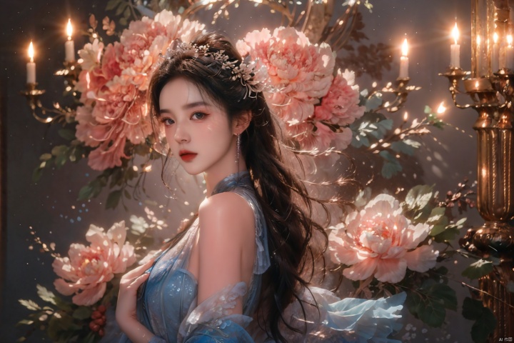  masterpiece,(best quality),official art, extremely detailed cg 8k wallpaper,((crystalstexture skin)), (extremely delicate and beautiful),highly detailed,1girl,solo,long hair,ruhua, qianjin, liuyifei