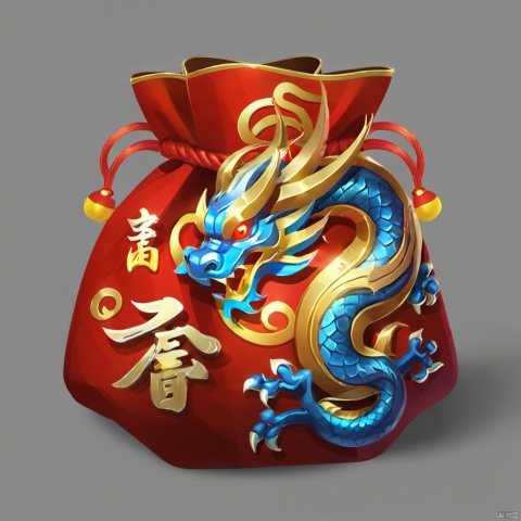  Game Chinese Style Fortune Bag Package,dragon,long