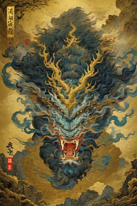  dahuangdongjing,masterpiece,ultra high resolution,exquisite details,open your mouth,sharp teeth,