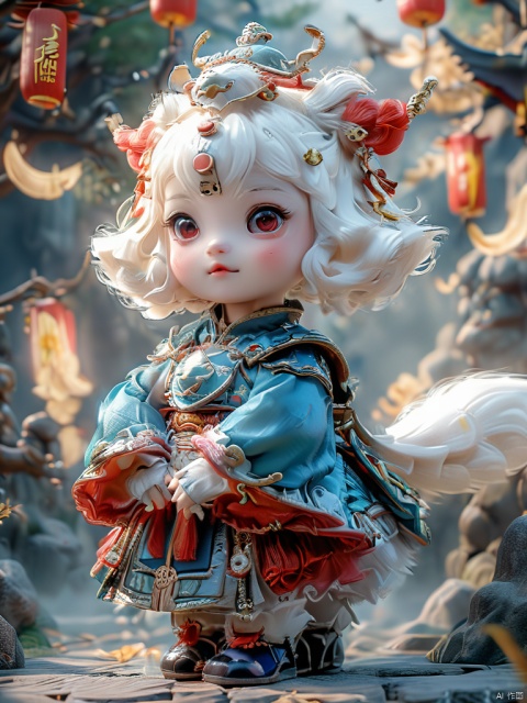  (girl),(solo),huge,with armor,(Full body shot:1.4),Cute, jiangshi,

 (Realistic picture, HD quality, 8K quality, Film quality, detail, beautiful picture, beautiful detail, detailed detail, beautiful face, beautiful features, wmchahua, illustration, oversized animal,), shanhaijing