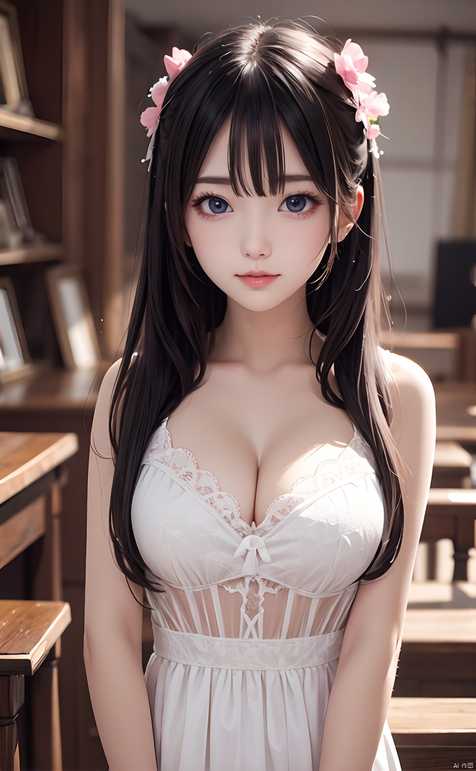 masterpiece,8k,best quality,1girl,solo,kawaii,light,breast