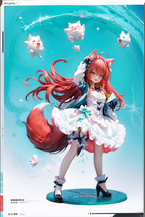  (illustration:1.1), (concept art:1.2), 
1girl,(wolf_ears), (wolf_tail),long hair,full body,
wind,sky, niji3,
,jizi, def clothes, no coat, breasts, dress, red_hair, long hair, yellow eyes, white dress, cleavage, high heels, black footwear,fighting stance, 