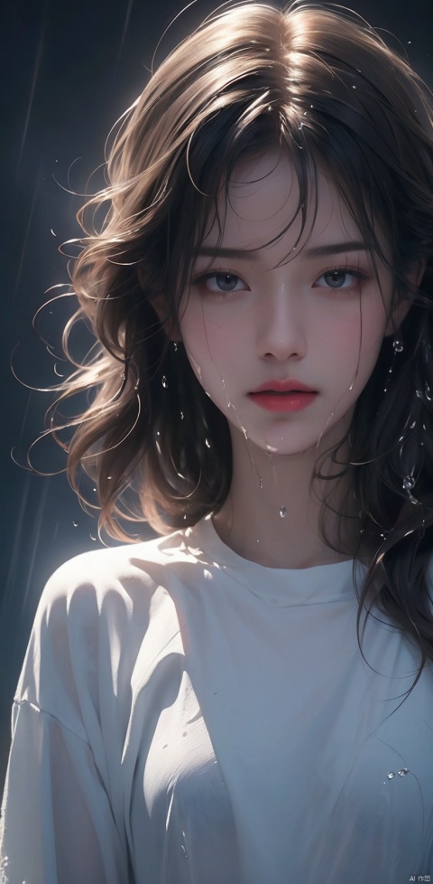 Epic CG masterpiece,stunningly beautiful,graphic tension,dynamic poses,stunning colors,3D rendering,surrealism,cinematic lighting effects,realism,00 renderer,super realistic,masterpiece,best quality,32k uhd,insane details,intricate details,hyperdetailed,hyper quality,high detail,ultra detailed,Masterpiece,
1girl,solo,rose,glowing,simple background,,rain,it's soaking wet,(splash of water:1.4),,wet_hair, 1girl, 1 girl