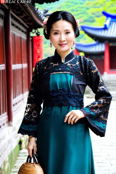  540-year-old woman, , yueliangmen, chengqiang, , blace lace,