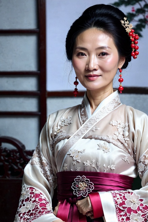  540-year-old woman, , yueliangmen, chengqiang, , blace lace,