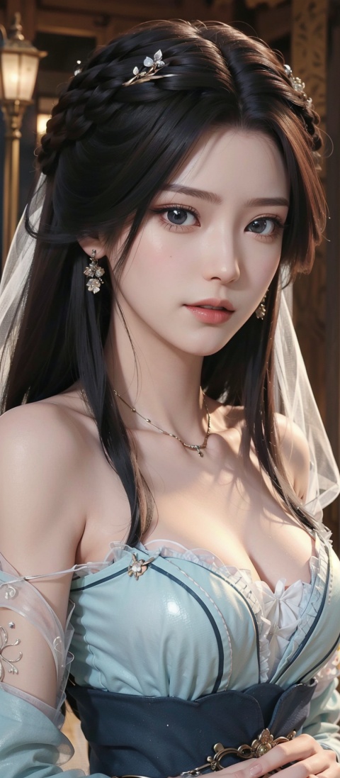  1girl, masterpiece, (medium breasts), ((upper body:1)),best quality, ultra-detailed, high resolution, extremely detailed cg, anime picture, unity 8k wallpaper, nice hands, perfect hands, perfect body, pov, (tachibana arisu), bridge, brown hair, smug smile, detailed and beautiful arrogant bridal gown, wedding veil, multiple poses, multiple angle, (detailed and beautiful face and eyes:1.4, gleaming skin, shiny hair, detailed and beautiful shiny clothes), wedding hall
