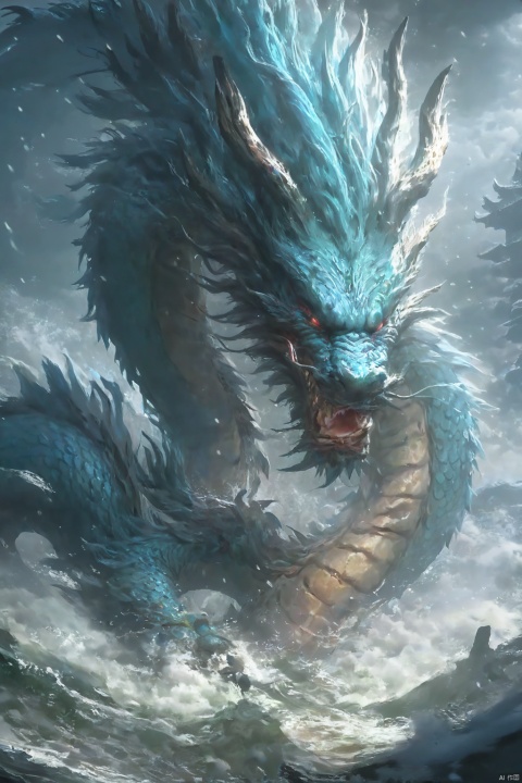  Closeup portrait of an angry fully armed Chinese dragon full of rage and fury, epic, cinematic lighting, photography, by greg style of rutkowski and jean-baptiste monge and yusuke murata