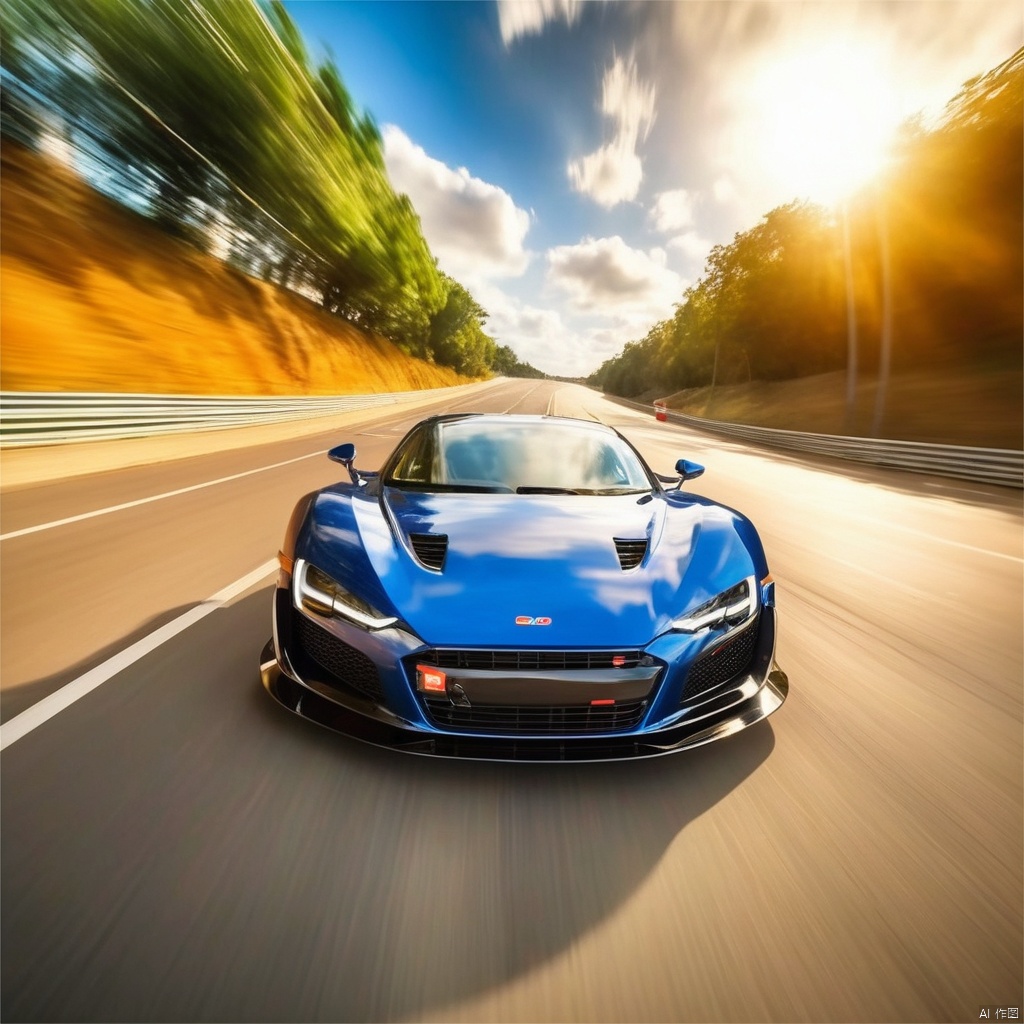  a sports car  is racing very fast, energy exploding, ,Time travel,speed lines,(motion blur:1.1),, (dynamic:1.1), (taken by go pro:1.3), (taken by 7.5mm fisheye lens:1.1), high-resolution,Photorealistic,realistic,analog style,realistic,film photography,soft lighting,best quality,ultra detailed,master piece