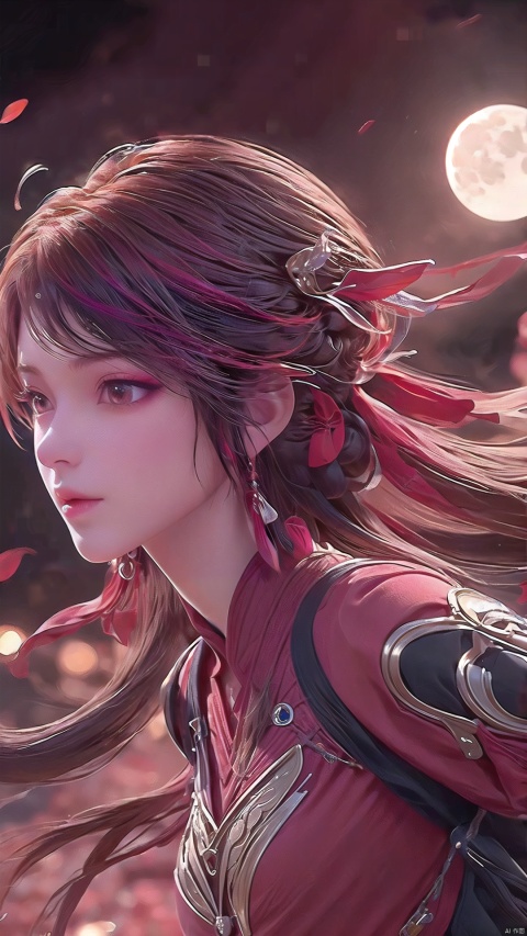  nijiMecha,lora:nijiMecha:0.85,(best quality, masterpiece, colorful, dynamic angle, highest detailed)(Asuka Langley),upper body photo,fashion photography of cute red long hair girl (Asuka Langley),dressing high detailed Evangelion red suit (high resolution textures),in dynamic pose,bokeh,(intricate details, hyperdetailed:1.15),detailed,moonlight passing through hair,perfect night,(fantasy art background),(official art, extreme detailed, highest detailed),HDR+, HTTP, hle