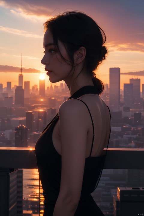  Best quality, masterpiece, photorealistic, 32K uhd, official Art,
1girl, dofas, solo,cityscape,sunset,double exposure photography