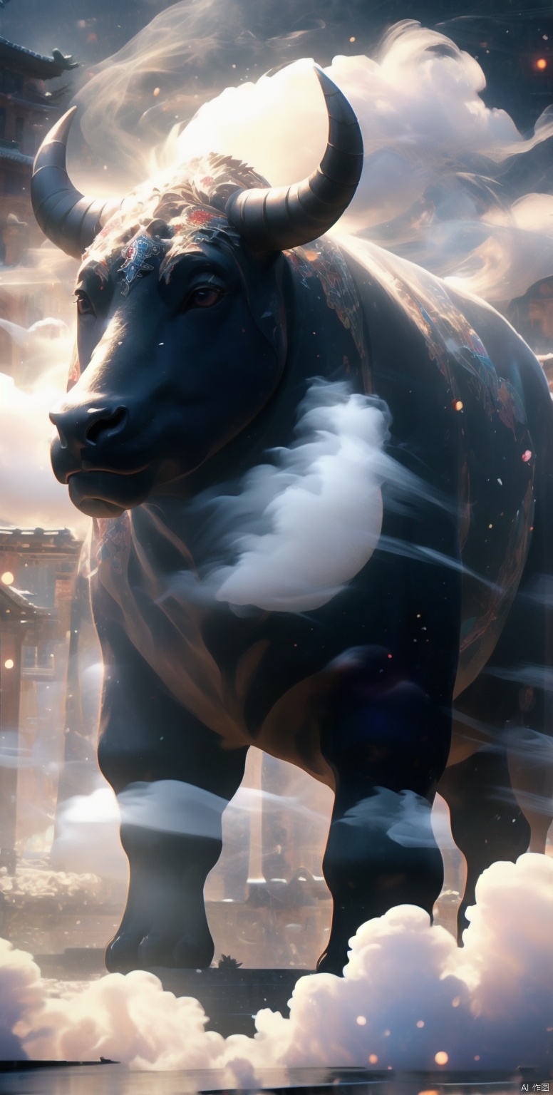  [a white lighting translucent phantom made of smoke], intricate design, photorealistic, hyperrealistic, high definition, extremely detailed, cinematic, UHD, HDR, 32k, ultra hd, realistic, dark muted tones, highly detailed, perfect composition, beautiful detailed intricate insanely detailed octane render, trending on artstation,aw0k geometry,huayu,leonardo,mgln,cryptids,zodiac bull
,