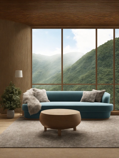 XCYP HOME,library, 01_interiorV1,interior design,no humans,ceiling,floor,wall,sofa,coffee table,armchair,rug,lamp,curtain,cushion,vase,book,stool,chair,(large french window):1,5,shelf,bar,bottle,book,
Scenery outside the window\(Snowy mountains,streams,sunshine,forest,Grassland,East Asian architecture,cliffs\),
masterpiece,best quality,unreal engine 5 rendering,movie light,movie lens,movie special effects,detailed details,HDR,UHD,8K,CG wallpaper