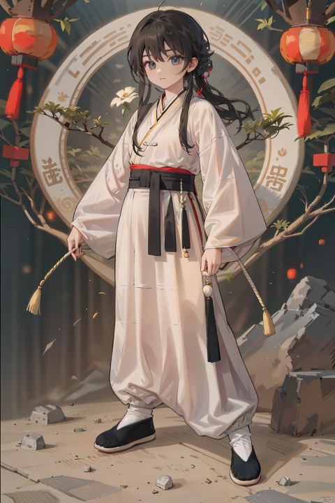 solo, long hair, looking at viewer, black hair, long sleeves, 1boy, standing, full body, male focus, outdoors, japanese clothes, wide sleeves, black footwear, tree, chinese clothes, hanfu, Kung fu moves, Wen Dao Sheng Zun,(bx:1.2), xiaosheng, jznssw, taoist priest,Multi energy text,white socks,Energy pairing,Glowing Text,Transparent text, Ancient China_Indoor scenes, zhifu xianling, boy, 1 boy, bx, 372089, cyberpunk, mecha, cyborg