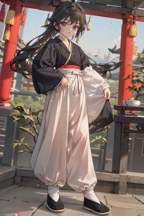 solo, long hair, looking at viewer, black hair, long sleeves, 1boy, full body, male focus, outdoors, japanese clothes, wide sleeves, black footwear, tree, chinese clothes, hanfu, Kung fu moves, Wen Dao Sheng Zun,(bx:1.2), xiaosheng, jznssw, taoist priest,Multi energy text,white socks,Energy pairing,Glowing Text,Transparent text, Ancient China_Indoor scenes, zhifu xianling, boy, 1 boy,