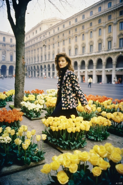  Nikolas Diale Novi shooting Milan, December 2011inthe style of whimsical floral scenes, 1980s, soft edges and blurred details, hasselblad 1600f, flower power. full of movement. feminine affluence,hubg_jsnh