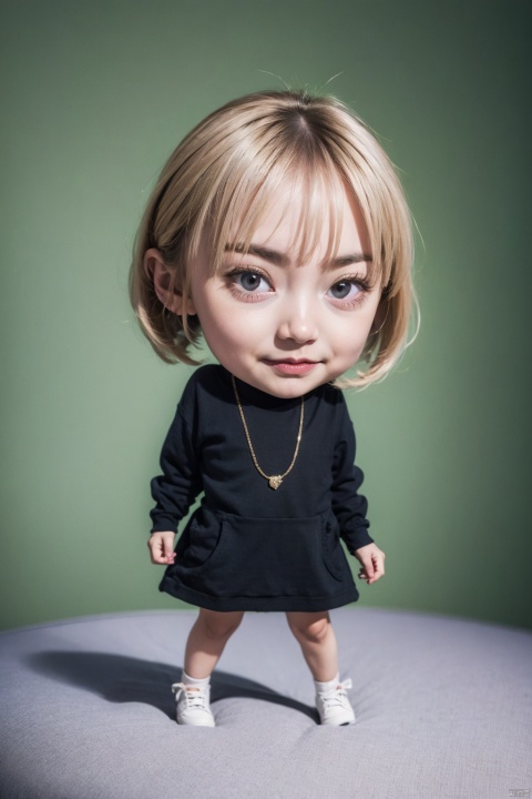 photorealistic,girl,full body,chibi,