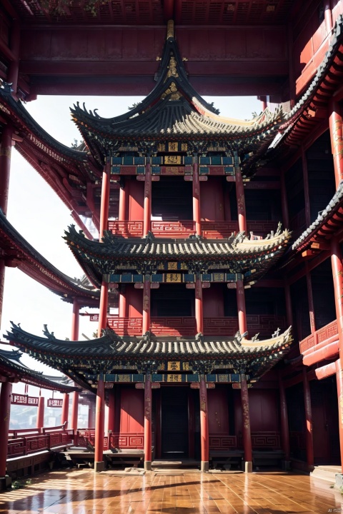 AgainGuofengStyle,east asian architecture,