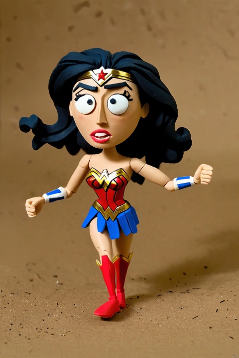 Clay Animation page (claymation Wonder Woman:1.1)