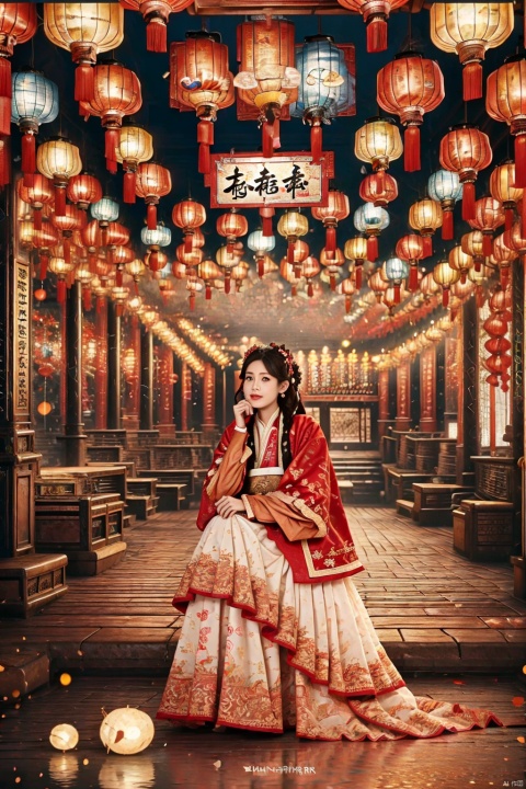 (global illumination, reality,ray tracing, HDR, unreal rendering, reasonable design, high detail, masterpiece,best quality, ultra high definition, movie lighting),
1girl,outdoor,looking_at_viewer,side_blunt_bangs,china_dress,chinese_style,big breasts,pose,solo,1girl,black hair,black eyes,hanfu,sitting