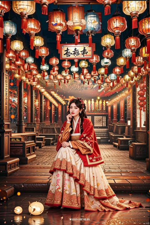  (global illumination, reality,ray tracing, HDR, unreal rendering, reasonable design, high detail, masterpiece,best quality, ultra high definition, movie lighting),
1girl,outdoor,looking_at_viewer,side_blunt_bangs,china_dress,chinese_style,big breasts,pose,solo,1girl,black hair,black eyes,hanfu,sitting