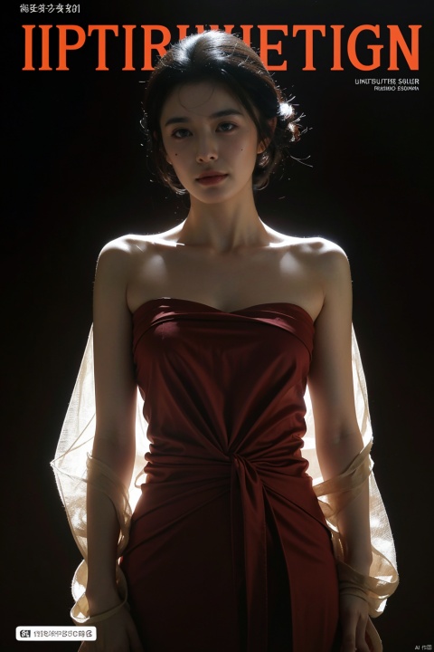  (the text on the cover should be bold and attention-grabbing, with the title of the magazine and a catchy headline:1.4),(from next: 1.4),In a visually striking and evocative photograph inspired by the portraiture style of Annie Leibovitz, we find a young woman dressed in an elegant traditional Hanfu gown standing against a stark, solid-colored background. The subject is portrayed with poise and grace, her every movement captured in a timeless moment.

The intricately embroidered layers of silk in her dress ripple and flow around her form, showcasing the rich cultural heritage embedded within the fabric. Her hair is styled in an elaborate updo adorned with delicate ornaments that accentuate the fine lines and contours of her face. Her eyes are filled with a quiet confidence, hinting at both pride in her heritage and a contemporary connection to the ancient tradition.

Render this scene with (8K resolution, best quality: 1.4), (hyper-realistic textile rendering: 1.6), (meticulous attention to detail in costume design: 1.8), (subtle chiaroscuro lighting to sculpt her features: 2.0), (bold, high-contrast color palette for the background to emphasize the figure: 1.5), (precise focus on the interplay between light and shadow on the garment's texture: 1.7), (expression capturing the essence of cultural fusion and timelessness: 1.9), (cinematic composition that balances simplicity with depth: 1.3).. ((poakl)),