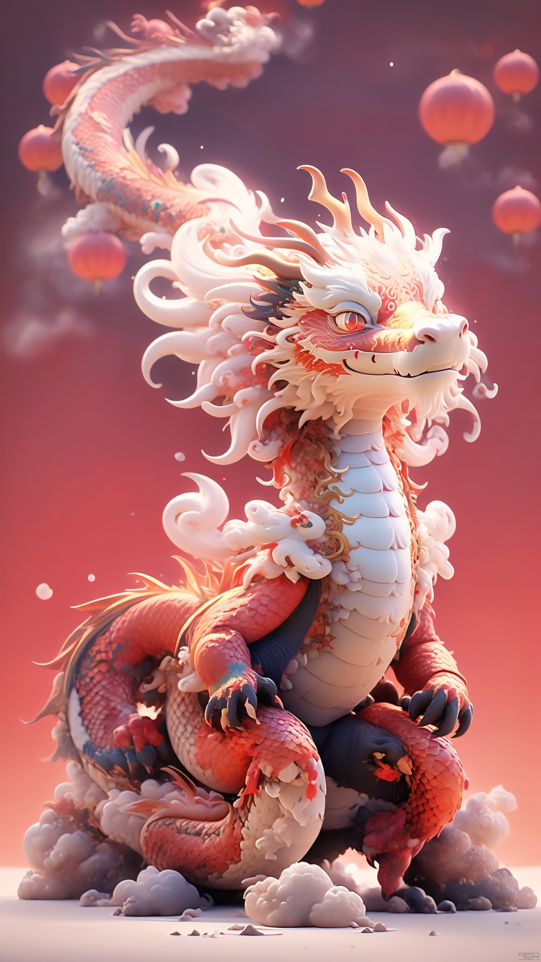  Masterpiece,best quality,4k,Chinese New Year,red background,festive atmosphere,dragon illustration,detailed character design,
CGSociety,3D 8K HD Trend on ArtStation,China Dragon Dou,Gold foil painting,,,
, HTTP