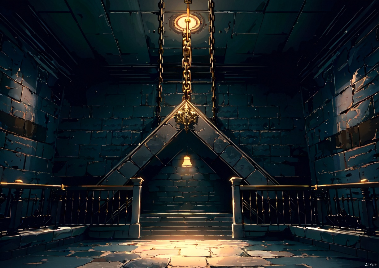  ,{{masterpiece}},{{best quality}},
no humans,（Dungeons）,game map,chain,（handrail)